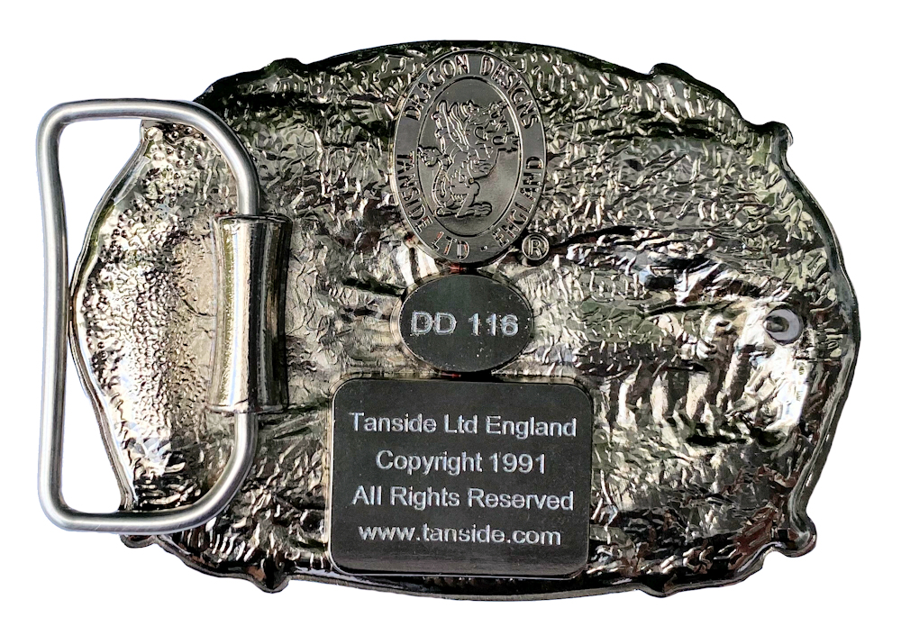 British by Birth Belt Buckle